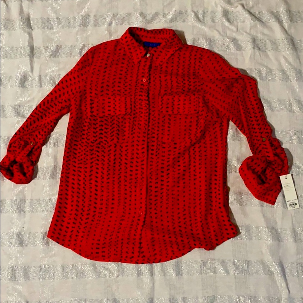 BNWT button up collared shirt